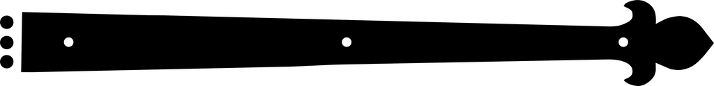 GARAGE DOOR FAUX HINGE, HANDLE, KNOCKER, VINYL STICKERS, FLEUR-DE-LIS