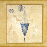 York Asian Lantern Architectural Wallpaper Border - RG3759B