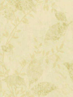 Studio Vue Cream Silhouette Leaf Wallpaper - AFF10292