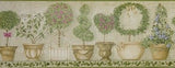 International Garden of Topiaries Wallpaper Border - FC3032B