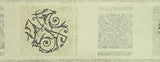 Fine Decor Black, Off Whtie & Grey Tuscany Wallpaper Border - B.0724