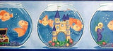 York Fish Bowl Wallpaper Border - KZ4411B