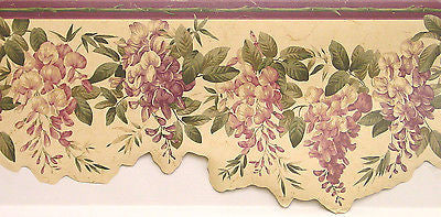 Wisteria Vine Wallpaper Border - ET30171B