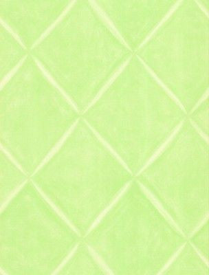 York Lime Green, White Lattice Look Wallpaper - LK1465