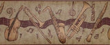York Jazz Instruments Wallpaper Border - GY8674B