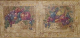 Warner Fruit Basket Multi Color Wallpaper Border - LAB5131