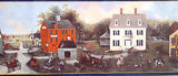 Brewster Donna Dewberry Country Village on the River Wallpapr Border - WM96215