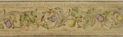 Parkview Fruit Scroll Wallpaper Border - 249B77596