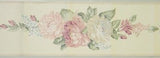 Eisenhart Pastel Floral Bouquet  Wallpaper Border - SSW12115