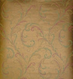 York Multi Colored Scroll Wallpaper - LT9552