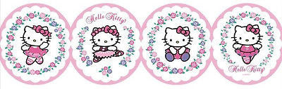 York Hello Kitty Ballet Wallpaper Border - BT2786BD