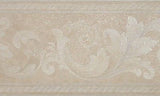 Brewster Satin Leaf Scroll Wallpaper Border - 323B28062