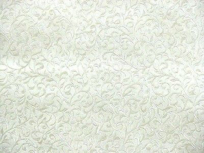 A.S. Creation White Small Scroll Satin Wallpaper - 957-59183