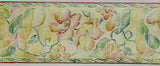 Brightly Colored Watercolor Floral Wallpaper Border - TS22053B