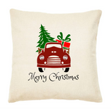 Christmas Canvas Throw Pillows 17x17