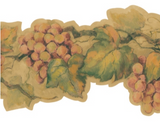 Villa Tuscana Grape Wallpaper Border - 57562B