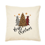 Christmas Canvas Throw Pillows 17x17