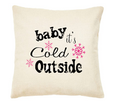 Christmas Canvas Throw Pillows 17x17