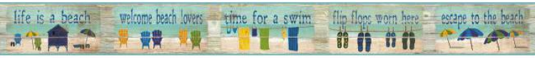 YORK BEACH HOUSE RULES BORDER - BP8181BD