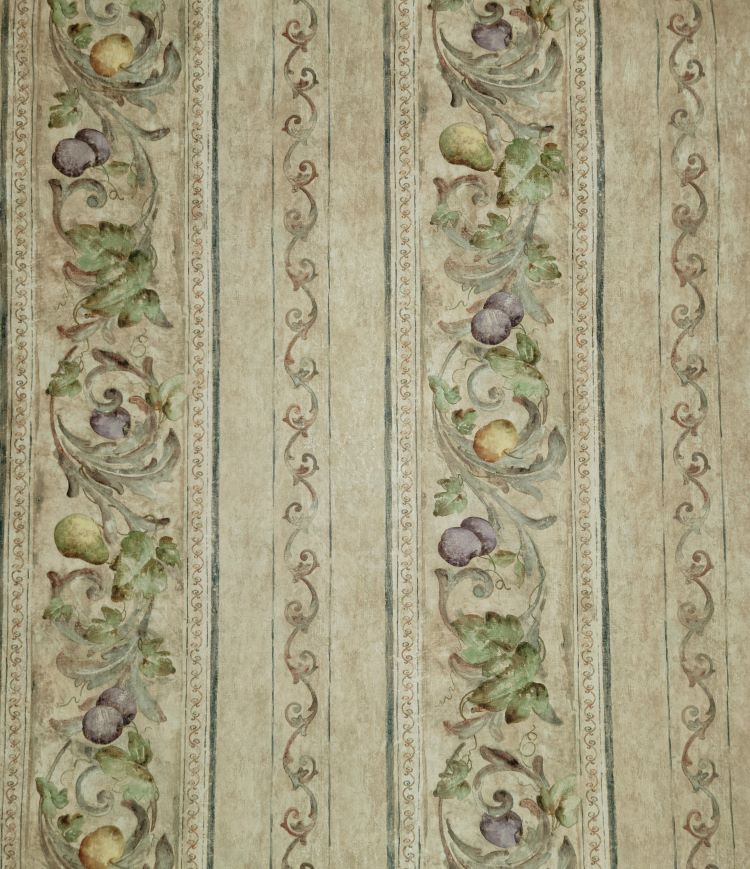 Parkview Fruit Scroll Wallpaper - BR 77556