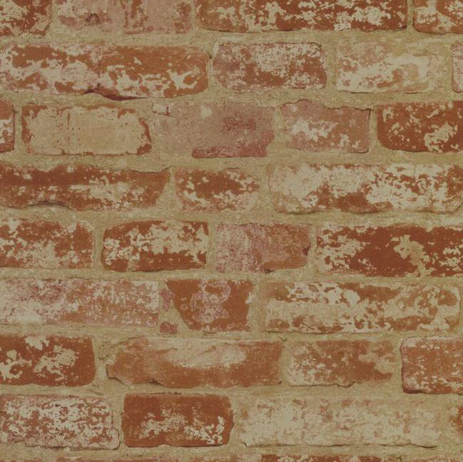 York Faux Brick Country Keepsakes Up The Wall Wallpaper - BZ9206