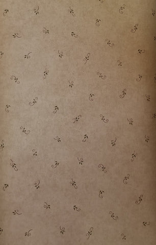 York Small Leaf Scroll Wallpaper - CB5636