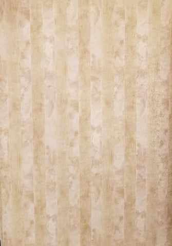 Warner two tone cream/tan stripe wallpaper - COV3682