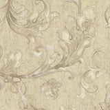 YORK WALLCOVERINGS, ACANTHUS LEAF TRAIL WALLPAPER - EP6165