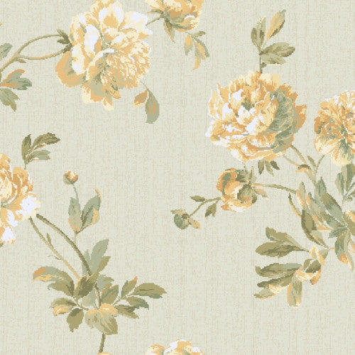York Graystone Estate Whitworth Peony Wallpaper - HD6916