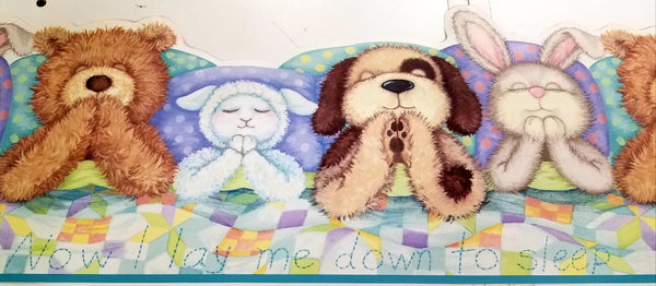 York Teddy Bear Bedtime Wallpaper Border - IB9948B – Wallpaper for Less  Murray