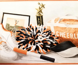 York Black & Orange Cheerleading Wallpaper Border - IN2692B