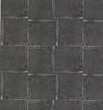 York Black Jean Pocket Wallpaper - IN2767