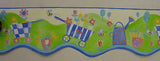 Norwall Busy Bee Garden Wallpaper Border - GR73519DC