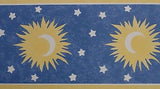 Wall Quest Sun Moon & Stars Wallpaper Border - PX612-52B