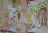 Wallquest  Martini Wallpaper Border - WF32354B