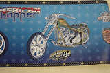 York, American Chopper The Series (Blue) Wallpaper Border - BZ9189BD