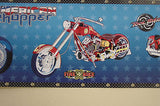 York, American Chopper The Series (Blue) Wallpaper Border - BZ9189BD