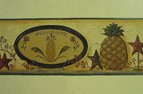 York Country Welcome Family & Friends (gold) Wallpaper Border - BG1624BD