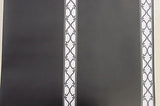 Brewster Black & White Damask Stripe Wallpaper - FD62948