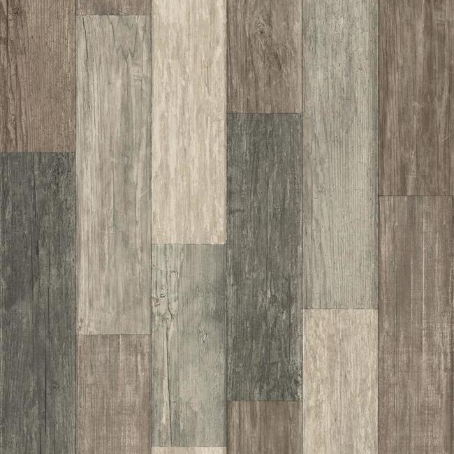 YORK WALLCOVERINGS, PALLET BOARD GRAYS WALLPAPER - LG1402