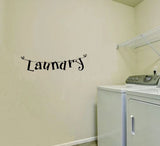 "Laundry" Wall Sticker Vinyl Sticker