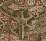 YORK, MENSWEAR TORQUE METALLICS/REDS CAREY LIND DESIGNS WALLPAPER - MW9210
