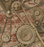 YORK, MENSWEAR TORQUE METALLICS/REDS CAREY LIND DESIGNS WALLPAPER - MW9210