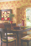 YORK, ASHFORD HOUSE CHAMAGNE TOILE WALLPAPER WHITE/BLUE- AT4229