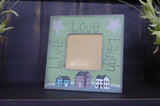 Americana Live Love Laugh 6 3/8" x 6 3/8" (Green) Picture Frame - SC31