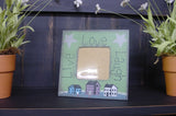 Americana Live Love Laugh 6 3/8" x 6 3/8" (Green) Picture Frame - SC31