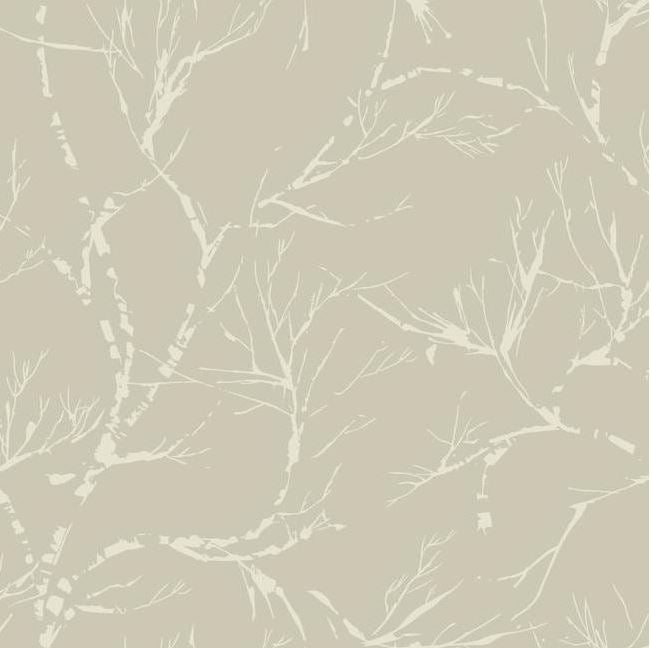 York Wallcoverings Ronald Redding Designs Masterworks White Pine Wallpaper Pewter - SD3772