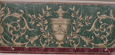 Westchester Scroll Ern Wallpaper Border - ES 40004B