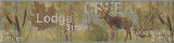 Brewster Lodge Creek Wallpaper Border - EX80967