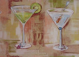 Wallquest  Martini Wallpaper Border - WF32354B